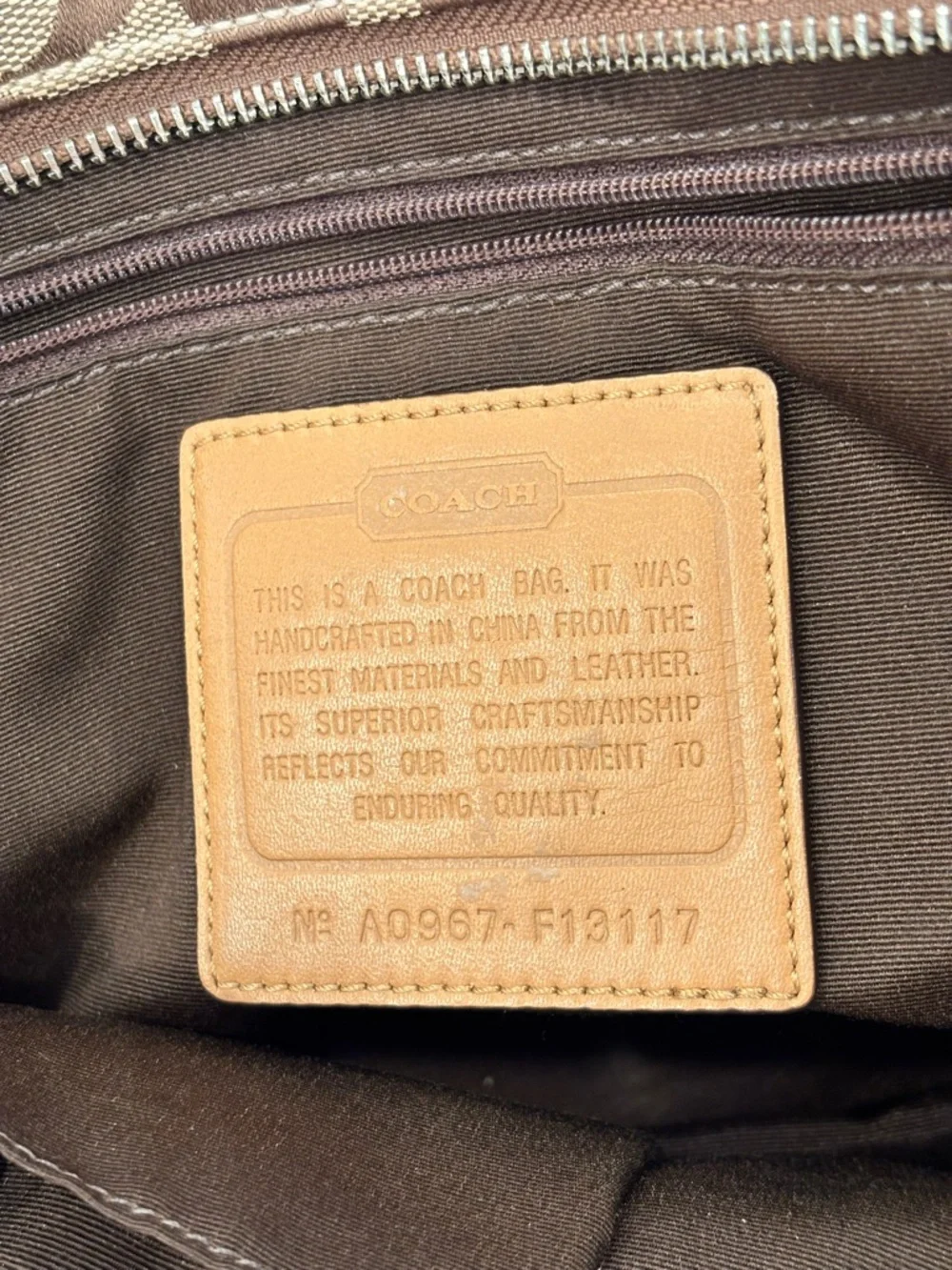 Coach SOHO Signature Jacquard Satchel - Picture 11 of 13